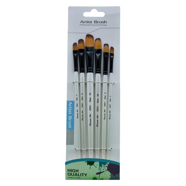 قلم مو زبان گربه ای پرشین آرت کد 44 مجموعه 6 عددی